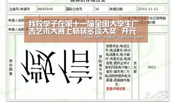 我校学子在第十一届全国大学生广告艺术大赛上斩获多项大奖-开元(图4) 开元棋牌网址